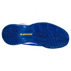 TÊNIS BABOLAT PULSION ALL COURT KID - BLUE/FLUO AERO